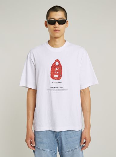 Archive Print Boxy T-Shirt